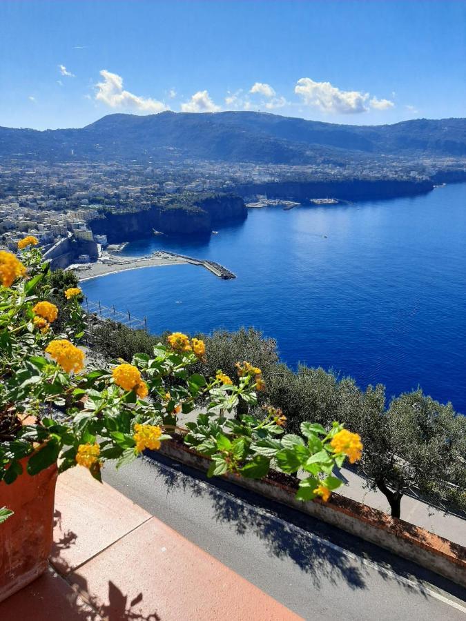 Apartamento Bella Vista House-Sorrento Coast - Free Parking-Solarium Vico Equense Exterior foto